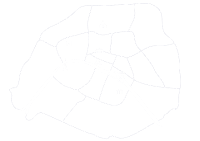 Window Project location map — Paris, France